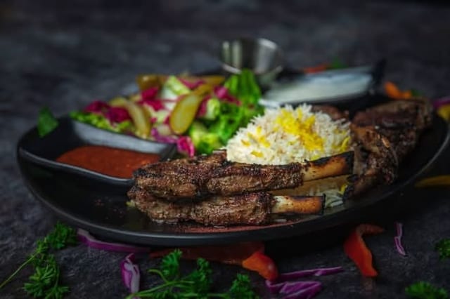 Lamb Chops 3pc Tapas.